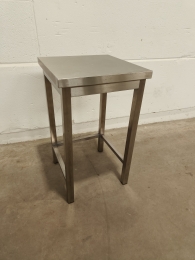 table inox- 50 x 50 x 85 cm 